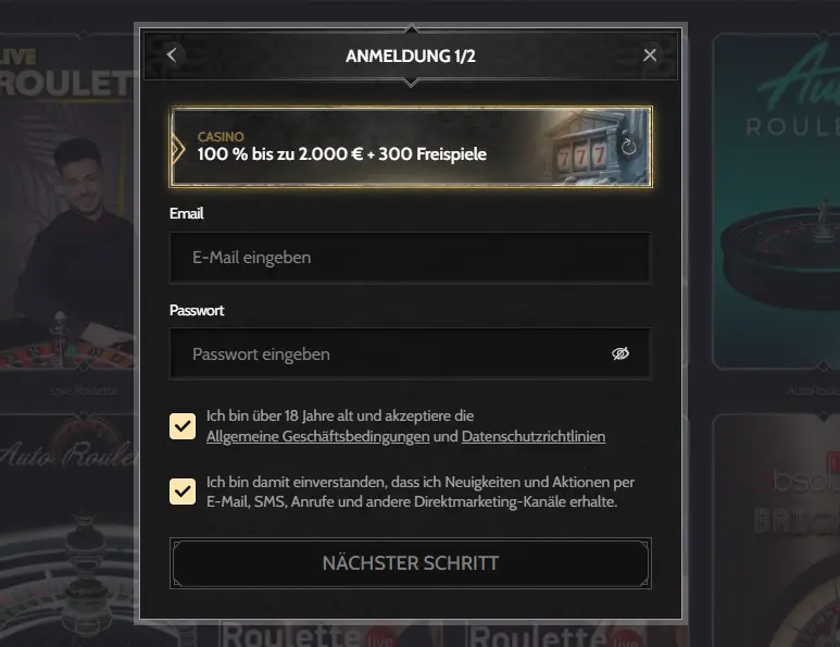 Godz Casino Spiele